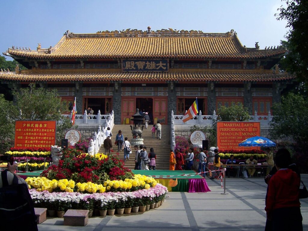 le monastère de po lin hong kong