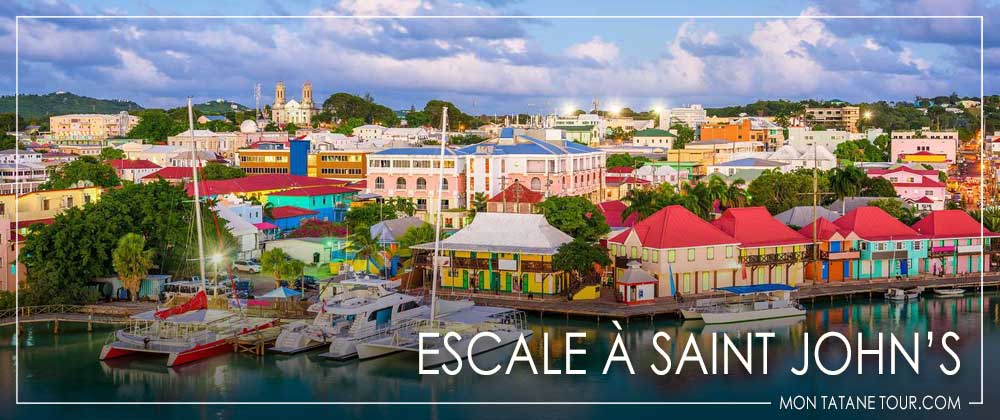 Escales croisière aux caraïbes: Saint John’s: Antigua et barbuda