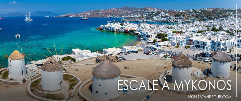 Escales en croisière à Mykonos : Découvrez la perle des cyclades