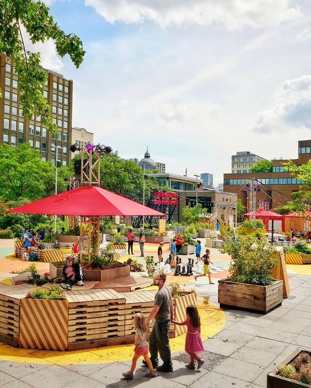 parc Gamelin Montréal