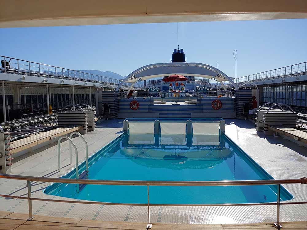 piscines du MSC Sinfonia mtt