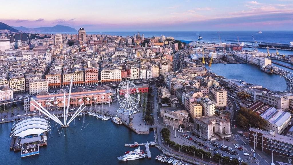 quartier de la Boccadasse à Gênes