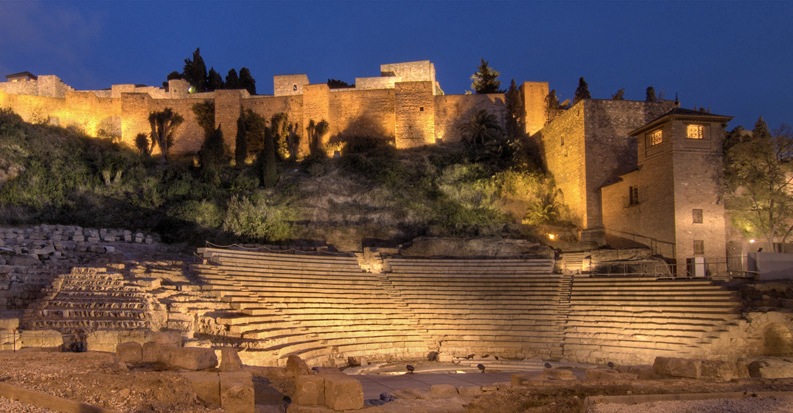 The Roman Theater in Malaga