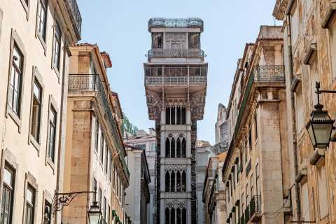 The Santa Justa Elevator lisbon